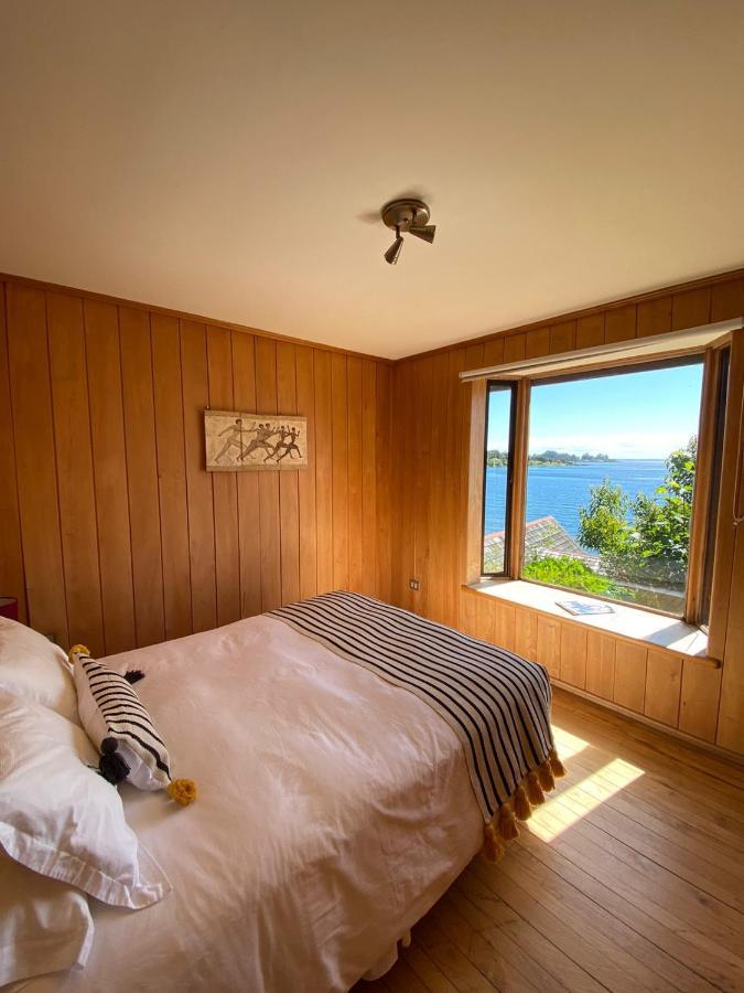 Cabanas Bahia Celeste, Puerto Varas Exterior foto