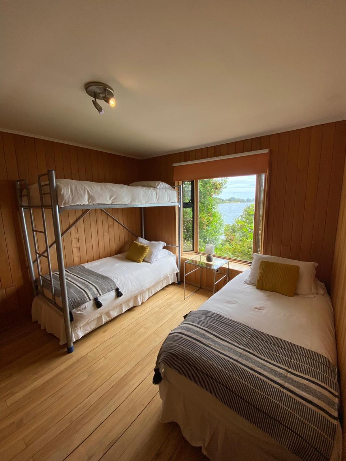 Cabanas Bahia Celeste, Puerto Varas Exterior foto