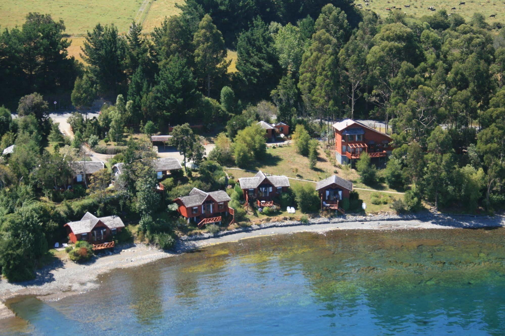Cabanas Bahia Celeste, Puerto Varas Exterior foto